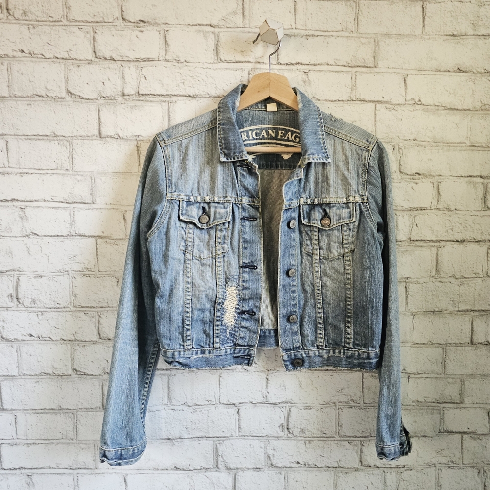 ☆ AMERICAN EAGLE Jean Jacket, M ☆